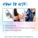 Punky Temporary Hair Color Spray in Bengal Blue - Non-Sticky, Non-Damaging Travel Size Dye for Instant Vivid Color - 3.5 oz - Buy Online on SooperMarket.com