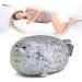 RUNYA Chubby Seal Pillow Plush Toy - 23.6in Stuffed Animal, Style-a - Buy Online on SooperMarket.com