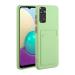 Tivenfezk Nadoli Silicone case for Xiaomi Redmi Note 11s Ultra thin shockproof scratch -resistant Wallet soft TPU protective cover mobile phone cover with credit card holder Xiaomi Redmi Note 11s green