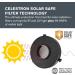 Celestron EclipSmart Safe Solar Eclipse Telescope Filters | ISO 12312-2 Compliant | Works with 80mm Telescopes | Observe Solar Eclipses and Sunspots | Natural Orange Tint - Buy Online on SooperMarket.com