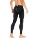 TELALEO Men's Compression Pants 4 Pack - Large Size | Sports Tights for Workout, Running, and Performance | Athletic Baselayer Leggings in Black - Buy Online on SooperMarket.com