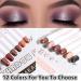 Go Ho Cocoa Cream-to-Powder 2-in-1 Eyeshadow Stick - Waterproof Shimmer Eyeshadow Pencil for Easy Color Application - Eye Brightener Stick - Buy Online on SooperMarket.com
