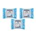 Hyaluronic Acid Skin Renewing Facial Wipes with Chamomile for Cleansing and Moisturising Sensitive and All Skin Types 30 Wipes (3 Pack - Total 90 Wipes)