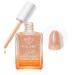Modelones 15ml 8-in-1 Nail Strengthener & Ridge Filling Base Coat Nail Polish Repair Kit Nail Growth Treatment for Thin and Damaged Nails Gold Glow