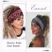 Boho African Headbands - Elastic Wide Knot Hair Bands for Women & Girls | Yoga & Outdoor Accessories - Buy Online on SooperMarket.com