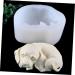 MAGICLULU Silicone Cake Molds Mold 3D Pastry Silica Gel White Candle Silicone Molds 10.8X8.5X5CM - Buy Online on SooperMarket.com