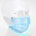 200PCS Blue Disposable Face Masks 3-Ply Non-Woven | Breathable & Comfortable for Industrial Use | Protects Against Droplets & Dust - Buy Online on SooperMarket.com