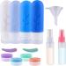 Travel Bottles Set - 16 Silicone BPA-Free 90ml Bottles for Easy Travel Packing - Buy Online on SooperMarket.com