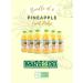 Mikhuna Pineapple Fruit Pulp Pack of 6-475ml per Unit for Juice Smoothies Desserts Ice Cream Cocktails Sauces - Buy Online on SooperMarket.com