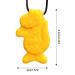 Buy Bexdug Yellow Sensory Chewing Chain - Creative Dinosaur-Shaped Silicone Fidget Toy for Kids | Portable Bite Chain for Sensory Relief - Buy Online on SooperMarket.com