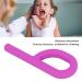 P-Shaped Silicone Sensory Cake Tool - Improve Chewing & Oral Muscle Rehabilitation - Purple Oral Motor Stimulation Toy for Children - Buy Online on SooperMarket.com