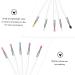 WOONEKY 10pcs Eye Shadow Brush Practical Makeup Brush Blending Eyeshadow Brush Face Wand Plastic Handle - Buy Online on SooperMarket.com