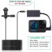 Weishan Media Mod Mic for GoPro HERO11-9 Black Action Camera | Lavalier Lapel Microphone with Clip | Compatible with GoPro Pro 3.5mm Mic Adapter | 5ft Cable for Vlogging - Buy Online on SooperMarket.com