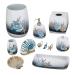 Avanti Linens Blue Lagoon Covered Jar Organizer - Oceanscape Inspired Home Decor - Buy Online on SooperMarket.com