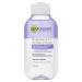 Garnier Skin Active 2 in1 Eye Make Up Remover Suitable For Waterproof Makeup Gentle On Eyes and Eyelashes Use With Reusable Micellar Eco Pads 125 ml