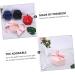 BCOATH Hexagon Candy Lipstick with Cover for Bridesmaid 1Pc Box Storage Case Pink 24X21CM - Buy Online on SooperMarket.com