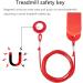 Ruxihe 2-Pack Round Treadmill Safety Key Replacement Magnets - Running Machine Essentials - Buy Online on SooperMarket.com