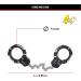 Master Lock Certified E-Scooter & Bicycle Lock - 55cm Handcuff Style | Secure Your Ride - Buy Online on SooperMarket.com