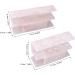 Sonew 2-Part Tweezers for Eyelashes Plastic Twizzers Organizer with 6 & 8 Holes | Beauty Salon Essential - Buy Online on SooperMarket.com