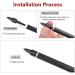 Black Screw-in Archery Bullet Points - 100 Grain, 24 Pieces - Field Target Practice Shooting - Buy Online on SooperMarket.com