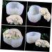 MAGICLULU Silicone Cake Molds Mold 3D Pastry Silica Gel White Candle Silicone Molds 10.8X8.5X5CM - Buy Online on SooperMarket.com