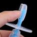 Silicone Bebe Brosse a Dents Brosse De Nettoyage de Dents Enfants Bleu - Buy Online on SooperMarket.com