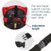 Baby Carseat Head Support Strap - Neck Protection Belt for Toddler & Infant | Safe Car Seat Headrest Band for Sleep Positioner (White) - Buy Online on SooperMarket.com