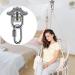 SELEWARE Heavy Duty Swing Hanger with 360 Swivel Hook - Indoor/Outdoor Swing Hardware for Tire, Saucer, and Hammock Chairs - Buy Online on SooperMarket.com
