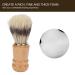 Premium Wooden Handle Salon Shaving Brush for Men - Comfortable Grip for Home Use - Buy Online on SooperMarket.com