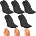 Projoint Antibunions Health Sock - StrongJoints Anti Bunion Health Sock - Urigone Socks for Gout - Bunion Corrector Pain Relief Sock (5Pairs-Black)