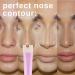 Buy Dual-Ended Nose Contour Makeup Brush - Precision Sculpting & Defining for Perfect Nose Contour | International Shipping Available - Buy Online on SooperMarket.com
