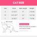 LIANZIMAU Cat Surgical Recovery Suit - Purple Medium - E-Collar Alternative & Pajama for Abdominal Wounds - Indoor Pet Clothing - Buy Online on SooperMarket.com