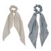 Getacota 9-Piece Bowknot Hair Scrunchies Set - Satin Chiffon Long Tail Scrunchy Scarf Vintage Ponytail Holder for Women - Buy Online on SooperMarket.com