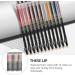 Gogogmee 12pcs Lip Liner Eyeliner Waterproof Suit Long Lasting Eyeliner Eye Makeup Pen Eyebrow Liner Wood - Buy Online on SooperMarket.com
