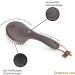 Animalon Mane and Tail Brush for Horses | Premium Horse Care Accessories | Durable Mane and Tail Comb in Brown - Buy Online on SooperMarket.com