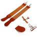 Genuine Leather Strop for Razors & Folding Knives | Premium Sharpening Belts - Buy Online on SooperMarket.com