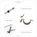Yalice Boho Crescent Moon Head Chain | Vintage Crystal Hair Accessory for Women and Girls | Bronze-1 - Buy Online on SooperMarket.com