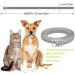 DEWEL 63.5cm Adjustable Waterproof Dog Collar - Effective Tick & Flea Prevention for Dogs & Cats - Buy Online on SooperMarket.com