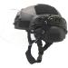 Airsoft MICH 2000 ACH Tactical Helmet with Clear Visor, NVG Mount & Side Rail - Black - Buy Online on SooperMarket.com