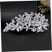 HAPINARY Side Comb Wedding Headband White Pearl Headband White Headbands Wedding Hair Comb Bridesmaid Hair Accessories Tiara Bride Accessories Hair up Rhinestone Banquet Prom - Buy Online on SooperMarket.com