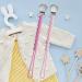 Pacifier Clips Baby Girls - MORIBOX Paci Clip 2 Pack R-Pink for Soothing Baby Binky Holder - Perfect Shower or Birthday Gift - Buy Online on SooperMarket.com