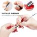 Sularpek 650 Pcs Nail Wipes Cotton Pads for Gel Polish Removal with Cuticle Pusher - Lint Free Nail Art Polish Remover - Buy Online on SooperMarket.com