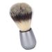 Portable Hair Shaving Brush - Soft Synthetic Razor Foam Brush with Metal Handle for Men | Travel & Salon Essential - Buy Online on SooperMarket.com