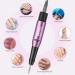 Bestidy 30000RPM Rechargeable Nail Drill Kit for Acrylic and Gel Nails - Professional Efile for Manicure, Pedicure, and Polishing (Purple) - Buy Online on SooperMarket.com