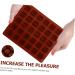 Mikinona 2pcs Chocolate Mold Ice Cube Silicone Molds Jellybeans Candy Ice Mold Baking Mold Letter Ice Maker - Buy Online on SooperMarket.com