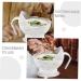 Button Hook Helper 4 Pcs Anti-Shift Bowl Cutlery Serving Utensils Elderly Eating Bowls Suction Bowls Silicone Dining Bowl Silicone Elderly Bowl Elderly Dining Bowls Anti Fallen Bowl White 17.00X15.50X12.00CM White - Buy Online on SooperMarket.com