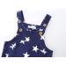 Mud Kingdom Little Boys Overalls | Casual Star Design | Size 9-12 Months | Gray - Buy Online on SooperMarket.com