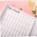 minkissy 216 Color Card Display Card Nail medium Pink - Buy Online on SooperMarket.com