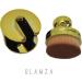 Glamza Gold Plated Round O Circle Powder Foundation Brush - Buy Online on SooperMarket.com
