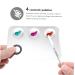 4 Sets Manicure Palette Set - Stainless Steel Nail Color Mixing Tools & Accessories for Perfect Nail Art - Buy Online on SooperMarket.com